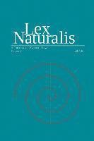 Lex Naturalis Volume 2: A Journal of Natural Law 1