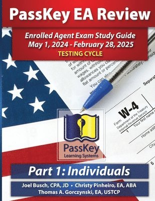 bokomslag PassKey Learning Systems EA Review Part 1 Individuals; Enrolled Agent Study Guide