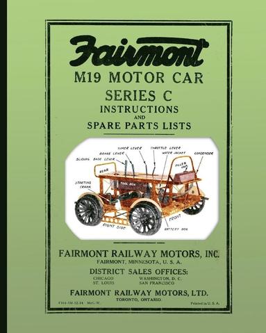 bokomslag Fairmont M19 Motor Car Series C