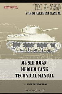 bokomslag M4 Sherman Medium Tank Technical Manual