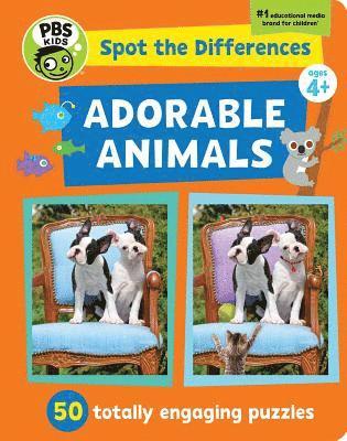 Georgia Rucker, PBS Kids, Sarah Parvis - Spot the Differences: Adorable Animals, Inbunden