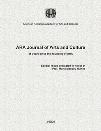 bokomslag ARA Journal of Arts and Culture, Nr. 3 (2020)