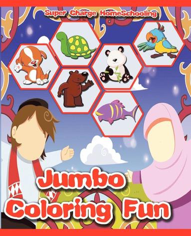 bokomslag Super Charge Homeschooling Jumbo Coloring Fun