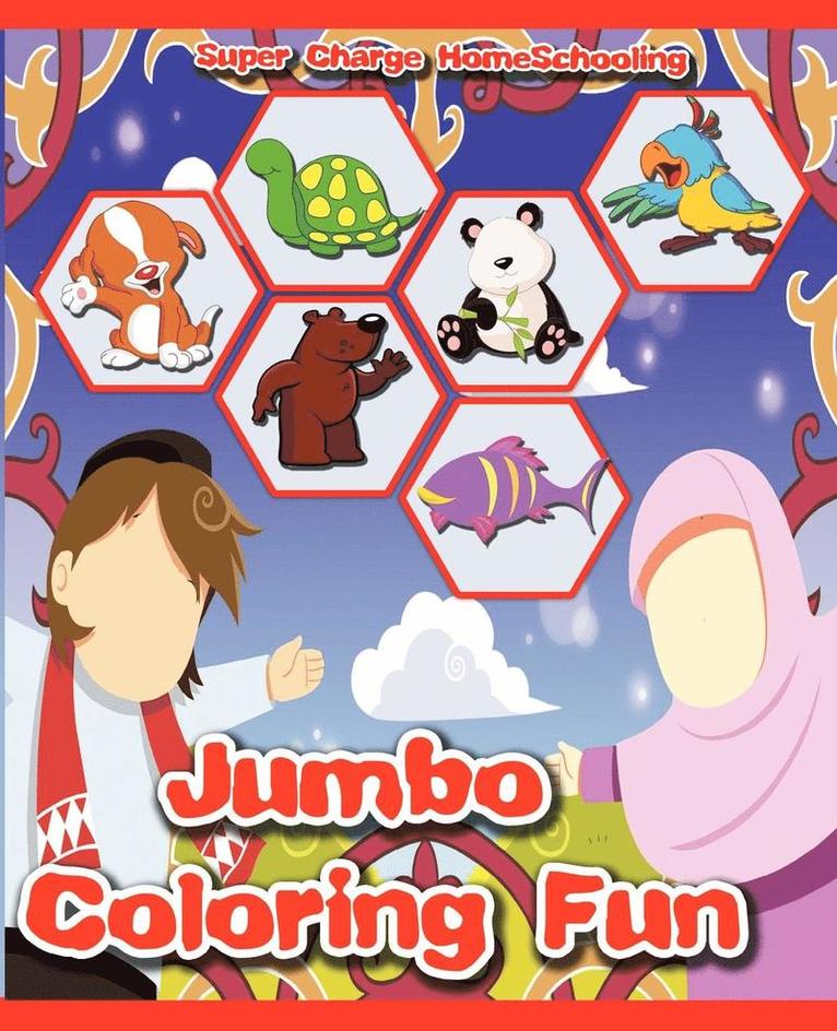 Super Charge Homeschooling Jumbo Coloring Fun 1