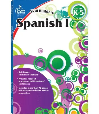 Spanish I, Grades K - 5 (Skill Builders), Grades K - 5, Häftad. Tillgänglighet: Lägg i varukorg