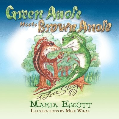 Green Anole Meets Brown Anole, A Love Story 1