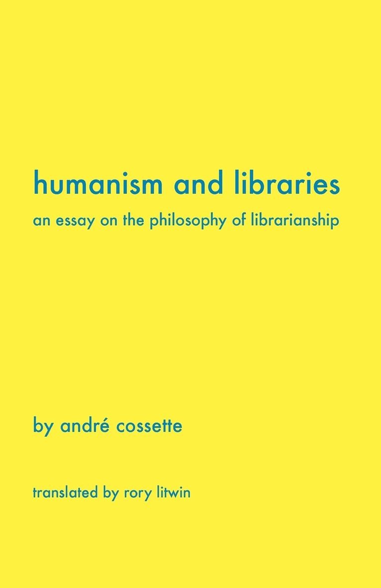 Humanism and Libraries 1