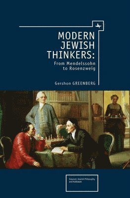 Modern Jewish Thinkers 1