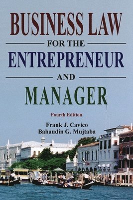 Business Law for the Entrepreneur and Manager 1