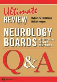 bokomslag Ultimate Review for the Neurology Boards: Question and Answer Companion