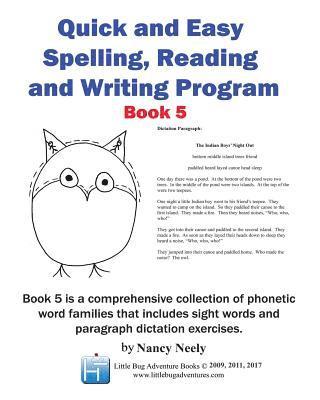 Quick and Easy Spelling, Reading and Writing Program Book 5 1
