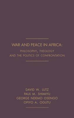 bokomslag War and Peace in Africa