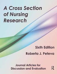 bokomslag A Cross Section of Nursing Research