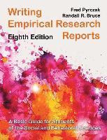 bokomslag Writing Empirical Research Reports: A Basic Guide for Students of the Social and Behavioral Sciences