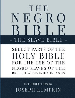 bokomslag Negro Bible - The Slave Bible