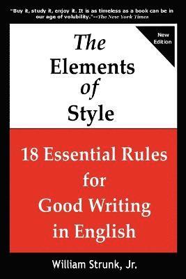 William Strunk Jr, Jr Strunk, William, Jr. Strunk, William, William Jr. Strunk - Elements of Style, Häftad