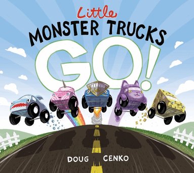 Doug Cenko - Little Monster Trucks GO!, Inbunden