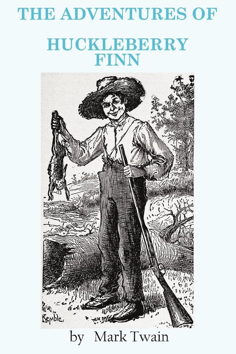 Mark Twain - Adventures of Huckleberry Finn, Häftad