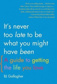 bokomslag It's Never Too Late to Be What You Might Have Been: A Guide to Getting the Life You Love