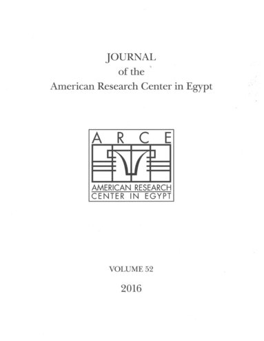 Eugene Cruz-Uribe - Journal of the American Research Center in Egypt, Volume 52 (2016), Häftad