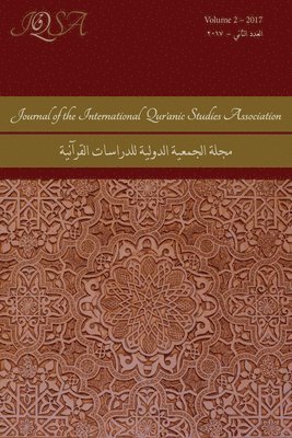 bokomslag Journal of the International Qur'anic Studies Association Volume 2 (2017)