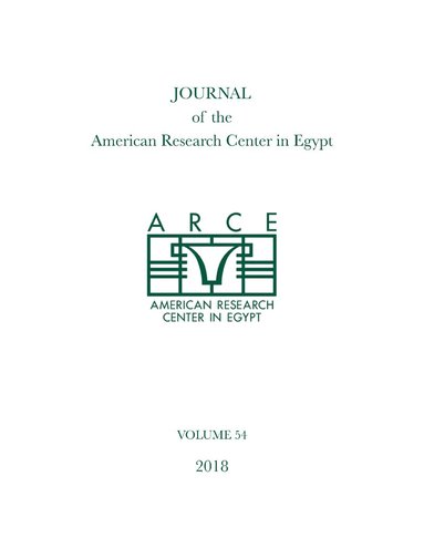Eugene Cruz-Uribe - Journal of the American Research Center in Egypt, Volume 54 (2018), Häftad