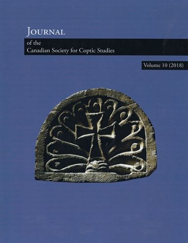 Jitse Dijkstra - Journal of the Canadian Society for Coptic Studies Volume 10, Häftad