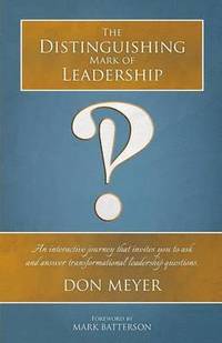 bokomslag Distinguishing Mark of Leadership