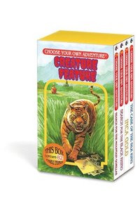 bokomslag Choose Your Own Adventure 4-Book Boxed Set Creature Feature Box (the Case of the Silk King, Inca Gold, Search for Black Rhino, Search for Mountain Gor