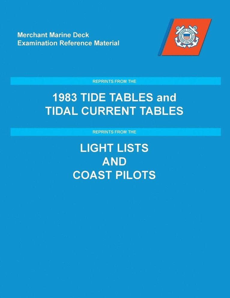 Uscg - MMDREF Reprint Compilation Book, Häftad. Tillgänglighet: Lägg i varukorg