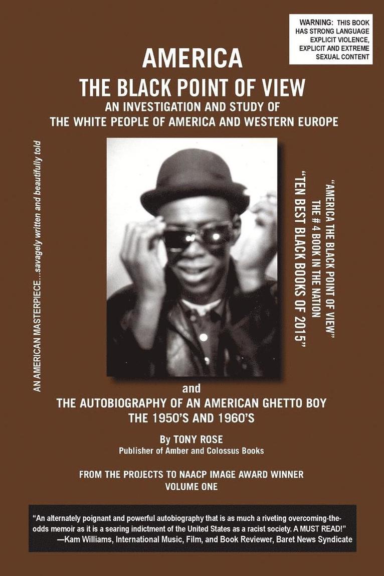 Tony Rose - America The Black Point of View - An Investigation and Study of the White People of America and Western Europe and The Autobiography of an American Ghetto Boy, The 1950s and 1960s, Häftad