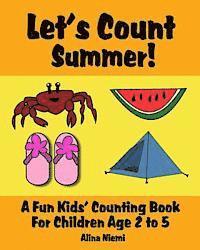 bokomslag Let's Count Summer: A Fun Kids Counting Book for Children Age 2 to 5 (Let's Count Series)