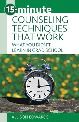 15-Minute Counseling Techniques That Work: What You Didn't Learn in Grad School 1