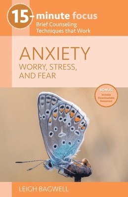 bokomslag 15-Minute Focus: Anxiety: Worry, Stress, and Fear: Brief Counseling Techniques That Work