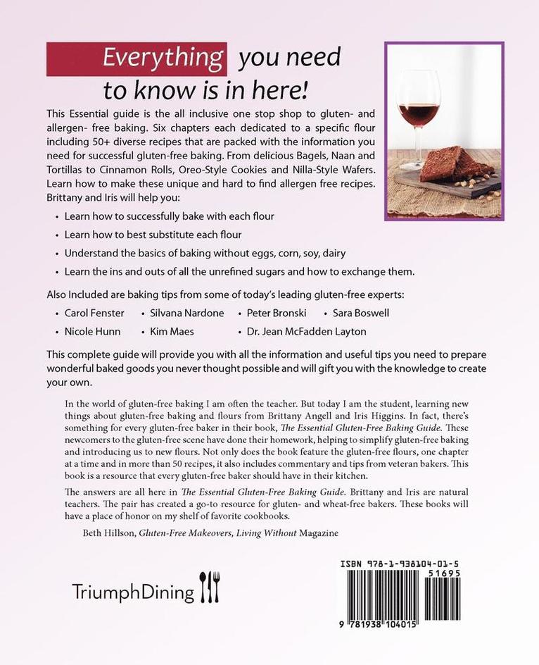 Iris Higgins, Brittany Angell - Essential Gluten-Free Baking Guide, Häftad