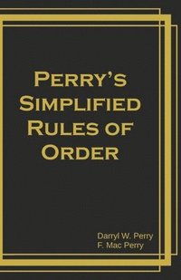 bokomslag Perry's Simplified Rules of Order