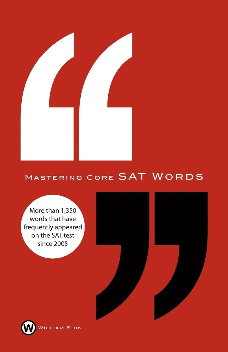 Mastering Core SAT Words 1