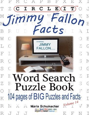 bokomslag Circle It, Jimmy Fallon Facts, Word Search, Puzzle Book