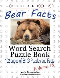 bokomslag Circle It, Bear Facts, Word Search, Puzzle Book