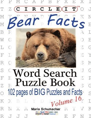 Circle It, Bear Facts, Word Search, Puzzle Book 1