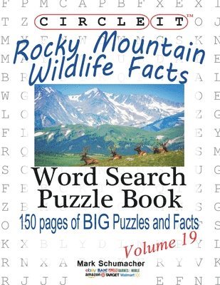 bokomslag Circle It, Rocky Mountain Wildlife Facts, Word Search, Puzzle Book