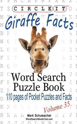 bokomslag Circle It, Giraffe Facts, Word Search, Puzzle Book