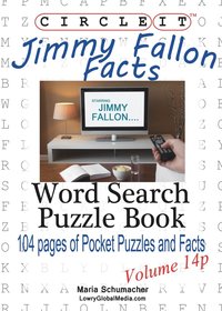 bokomslag Circle It, Jimmy Fallon Facts, Pocket Size, Word Search, Puzzle Book