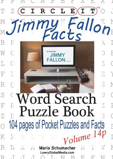 bokomslag Circle It, Jimmy Fallon Facts, Pocket Size, Word Search, Puzzle Book