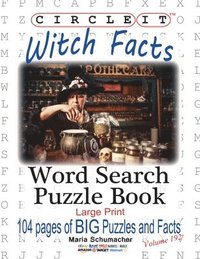 bokomslag Circle It, Witch Facts, Word Search, Puzzle Book
