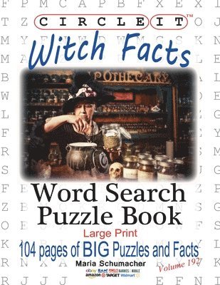 bokomslag Circle It, Witch Facts, Word Search, Puzzle Book