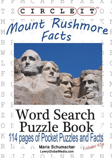 bokomslag Circle It, Mount Rushmore Facts, Pocket Size, Word Search, Puzzle Book