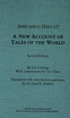 bokomslag Shih-shuo Hsin-yü