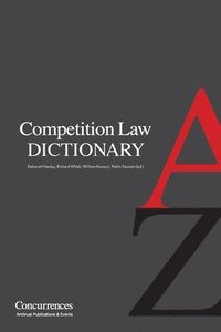 bokomslag Competition Law Dictionary