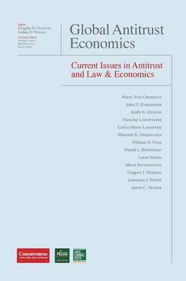 Global Antitrust Economics - Current Issues in Antitrust and Law & Economics 1